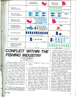 Conflict within the fishing industry