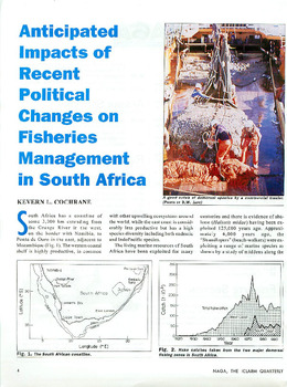 Anticipated impacts of recent political changes on fisheries management in South Africa