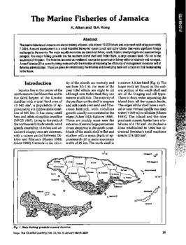 The marine fisheries of Jamaica