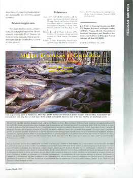 Marine resources in Costa Rica Marine resources in Costa Rica