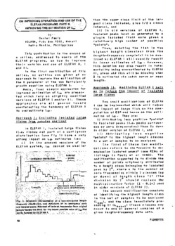 On improving operation and use of the elefan programs. part 2, improving the estimation of L