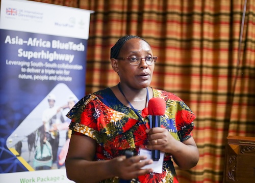 Dr Esther Wairimu, Senior Research Scientist,  KMFRI