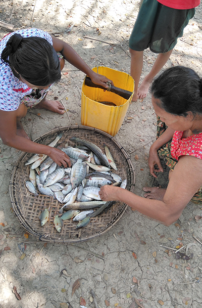 Even though I’m working hard, I couldn’t cover for a family living.” Photo by Thet Kywat Oo.