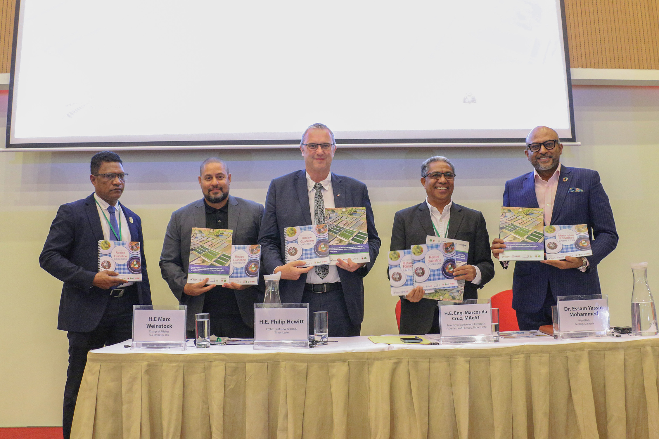 Two major publications were launched at the 3rd National Aquaculture Forum in Dili, Timor-Leste.