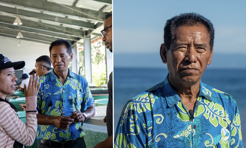 Lino de Jesus Martins, Director of Marine Spatial Planning and Aquatic Resources Management, Ministry of Agriculture, Livestock, Fisheries, and Forestry