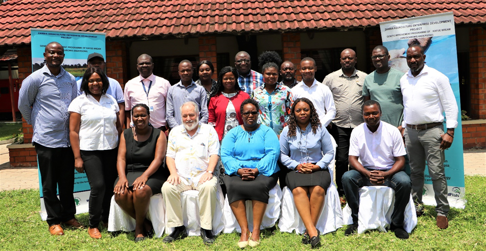Tilapia genetic improvement training workshop in Kitwe