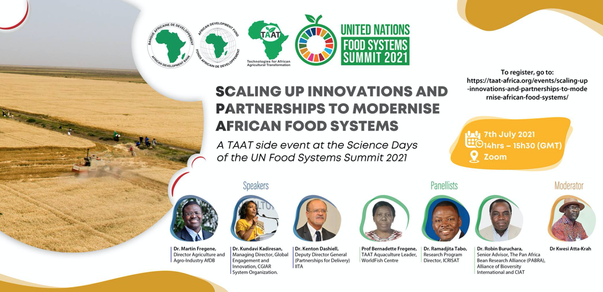 Scaling up innovations and partnerships to modernize African food systems