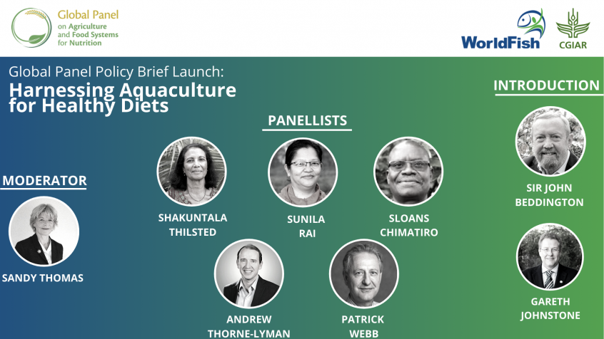 Harnessing aquaculture for healthy people and planet