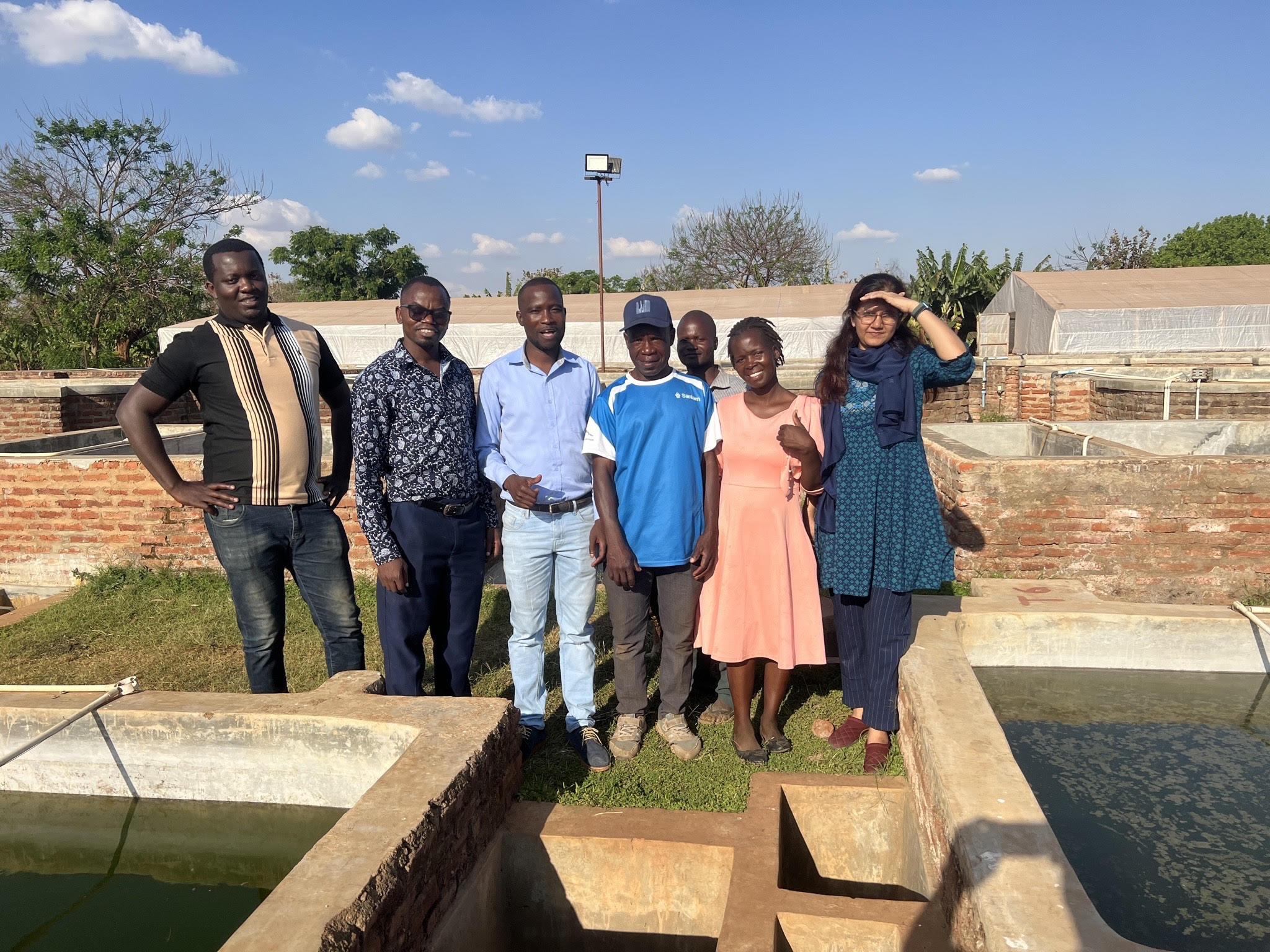 Field visit to Apoche farm