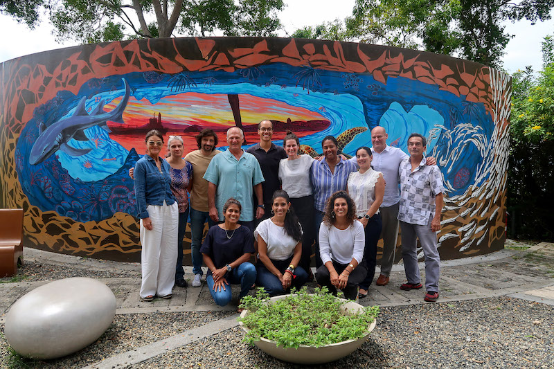 Authors of the paper at the in-person paper-writing workshops at Punta Culebra Nature Center in Panama City, Panama. Photo: Vanessa Crooks, STRI
