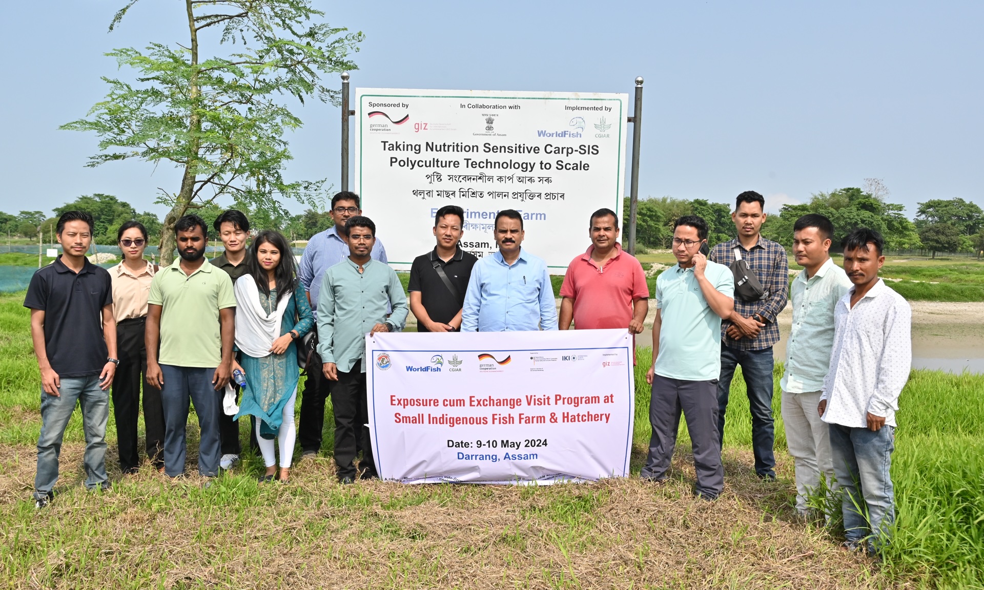 Participants were from various government departments and institutions across Assam, Manipur, Meghalaya and Nagaland. Photo: SK Dubey/WorldFish
