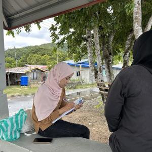 interview with a participant of CAINA project