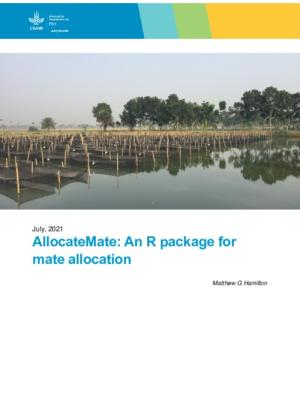 AllocateMate: An R package for mate allocation