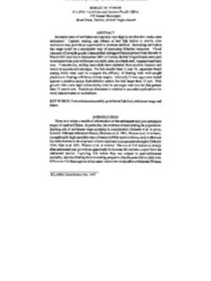 Harvest of settlement stage reef fish for small-scale grow-out or stock enhancement: a feasibility study on the family Haemulidae