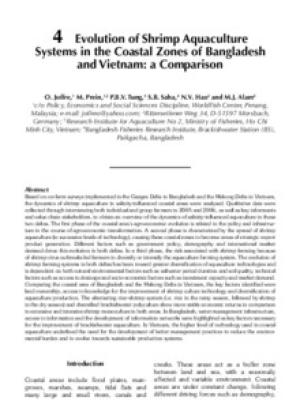 Evolution of shrimp aquaculture systems in the coastal zones of Bangladesh and Vietnam: a comparison