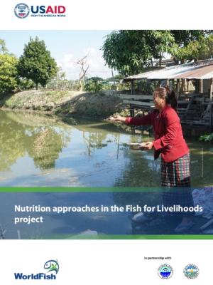 Nutrition approaches in the Fish for Livelihoods project
