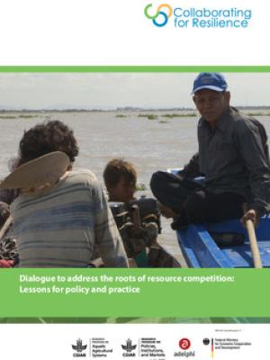 Dialogue to address the roots of resource competition: Lessons for policy and practice