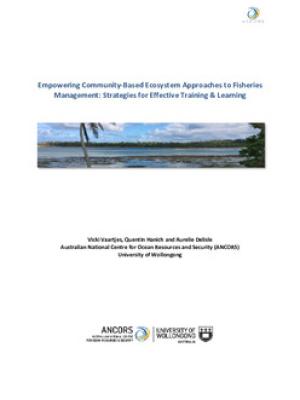 Empowering community-based ecosystem approaches to fisheries management: Strategies for effective training and learning
