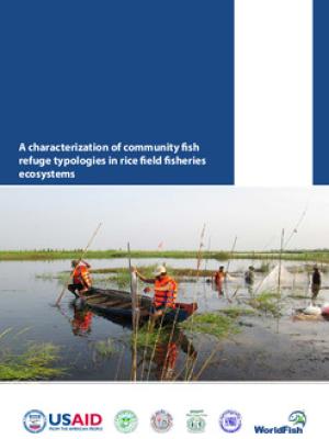 A characterization of community fish refuge typologies in rice field fisheries ecosystems