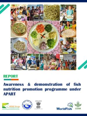 Awareness & demonstration of fish nutrition promotion programme under APART