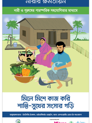 Women empowerment through sharing household responsibilities