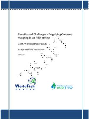 Benefits and challenges of applying outcome mapping in an R4D project