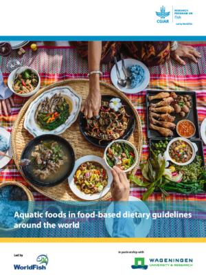 Aquatic foods in food-based dietary guidelines around the world