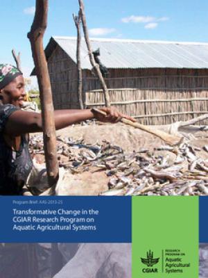 Transformative change in the CGIAR research program on Aquatic Agricultural Systems