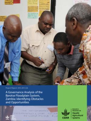 A Governance analysis of the Barotse Floodplain System, Zambia: Identifying obstacles and opportunities