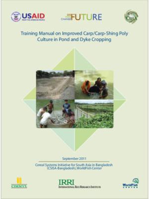 Training Manual on improved carp/carp-shing poly culture in pond and dyke cropping