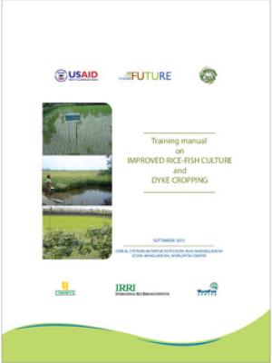 Training manual on improved rice-fish culture and dyke cropping