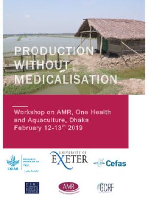 Production without medicalisation: Workshop on AMR, One Health and Aquaculture, Dhaka February 12-13th 2019