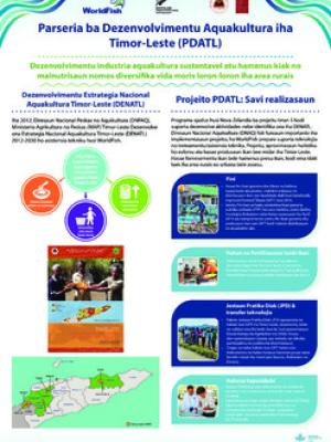 Partnership for Aquaculture Development in Timor-Leste (PADTL): Development of sustainable aquaculture in Timor-Leste (Tetum)