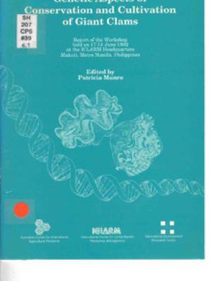 Genetic aspects of conservation and cultivation of giant clams