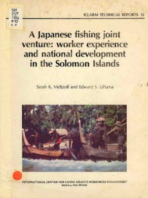 A Japanese fishing joint venture: worker experience and national development in the Solomon Islands