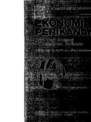Ekonomi perikanan: dari teori ekonomi ke pengelolaan perikanan