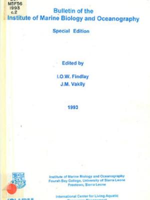 Bulletin of the Institute of Marine Biology and Oceanography: special edition