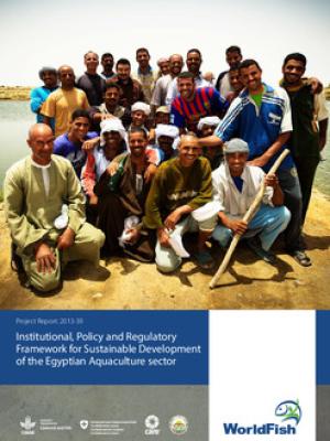 Institutional, policy and regulatory framework for sustainable development of the Egyptian aquaculture sector