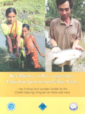 New advances in rice-aquaculture production systems for deltaic plains: key findings from a project funded by the CGIAR challenge Program on water and food