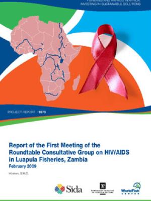 Report of the first meeting of the roundtable consultative group on HIV/AIDS in Luapula fisheries, Zambia