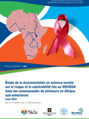 Étude de la documentation en science sociale sur le risque et la vulnérabilité liés au VIH/SIDA dans les communautés de pêcheurs en Afrique subsaharienne