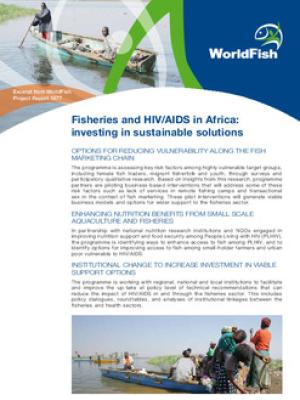 Fisheries and HIV/AIDS in Africa: investing in sustainable solutions