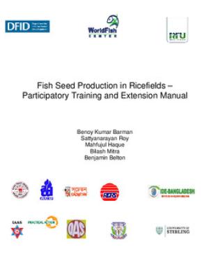 Fish seed production in ricefields: participatory training and extension manual