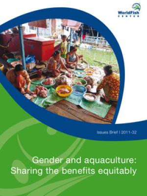 Gender and aquaculture: sharing the benefits equitably