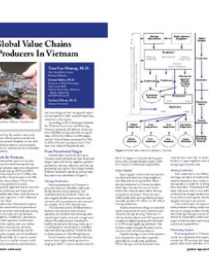 Governance of global value chains impacts shrimp producers in Vietnam
