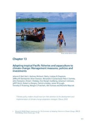 Adapting tropical Pacific fisheries and aquaculture to climate change: management measures, policies and investments