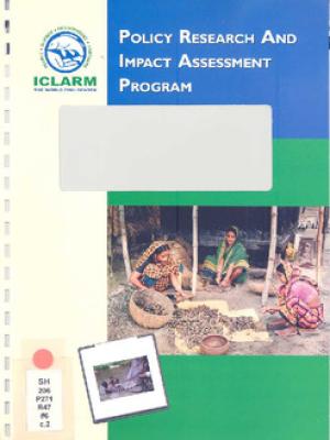 Contribution of aquatic resources in the Mekong Delta of Vietnam: reconnaissance of two hamlets