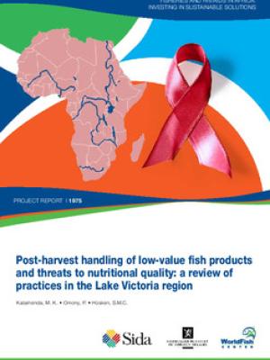Post-harvest handling of low-value fish products and threats to nutritional quality: a review of practices in the Lake Victoria region