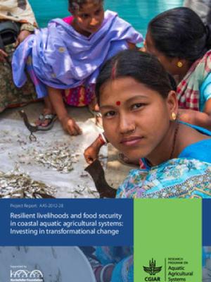 Resilient livelihoods and food security in coastal aquatic agricultural systems: Investing in transformational change