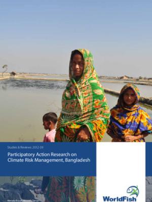 Participatory action research on climate risk management, Bangladesh